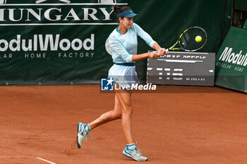 2024-07-20 - Anna Danilina(KAZ) playing duo with Irina Khromacheva during the semifinal match vs. Katarzyna Piter (POL) and Fanny Stollar (HUN) at the WTA250 Hungarian Gran Prix Tennis on 20th July 2024 at Romai Teniszakademia, Budapest, Hungary - WTA HUNGARIAN GRAND PRIX - SEMIFINAL - INTERNATIONALS - TENNIS