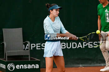 2024-07-20 - Anna Danilina(KAZ) playing duo with Irina Khromacheva during the semifinal match vs. Katarzyna Piter (POL) and Fanny Stollar (HUN) at the WTA250 Hungarian Gran Prix Tennis on 20th July 2024 at Romai Teniszakademia, Budapest, Hungary - WTA HUNGARIAN GRAND PRIX - SEMIFINAL - INTERNATIONALS - TENNIS