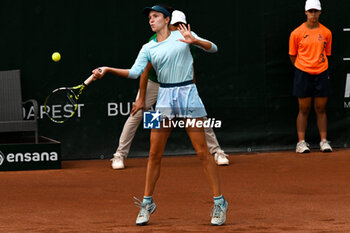 2024-07-20 - Anna Danilina(KAZ) playing duo with Irina Khromacheva during the semifinal match vs. Katarzyna Piter (POL) and Fanny Stollar (HUN) at the WTA250 Hungarian Gran Prix Tennis on 20th July 2024 at Romai Teniszakademia, Budapest, Hungary - WTA HUNGARIAN GRAND PRIX - SEMIFINAL - INTERNATIONALS - TENNIS