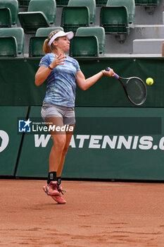 2024-07-20 - Katarzyna Piter (POL) playing duo with Fanny Stollar (HUN) during the semifinal match vs. Anna Danilina(KAZ) and Irina Khromacheva at the WTA250 Hungarian Gran Prix Tennis on 20th July 2024 at Romai Teniszakademia, Budapest, Hungary - WTA HUNGARIAN GRAND PRIX - SEMIFINAL - INTERNATIONALS - TENNIS