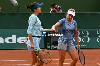 2024-07-20 - Katarzyna Piter (POL) playing duo with Fanny Stollar (HUN) during the semifinal match vs. Anna Danilina(KAZ) and Irina Khromacheva at the WTA250 Hungarian Gran Prix Tennis on 20th July 2024 at Romai Teniszakademia, Budapest, Hungary - WTA HUNGARIAN GRAND PRIX - SEMIFINAL - INTERNATIONALS - TENNIS