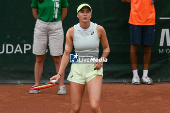 2024-07-20 - Eva Lys (GER) during the quarter finals match vs. Diana Shnaider at the WTA250 Hungarian Gran Prix Tennis on 19th July 2024 at Romai Teniszakademia, Budapest, Hungary - WTA HUNGARIAN GRAND PRIX - SEMIFINAL - INTERNATIONALS - TENNIS