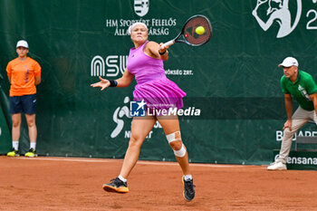 2024-07-20 - Diana Shnaider during the quarter finals match vs. Eva Lys (GER) at the WTA250 Hungarian Gran Prix Tennis on 19th July 2024 at Romai Teniszakademia, Budapest, Hungary - WTA HUNGARIAN GRAND PRIX - SEMIFINAL - INTERNATIONALS - TENNIS