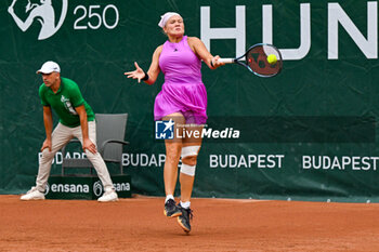 2024-07-20 - Diana Shnaider during the quarter finals match vs. Eva Lys (GER) at the WTA250 Hungarian Gran Prix Tennis on 19th July 2024 at Romai Teniszakademia, Budapest, Hungary - WTA HUNGARIAN GRAND PRIX - SEMIFINAL - INTERNATIONALS - TENNIS