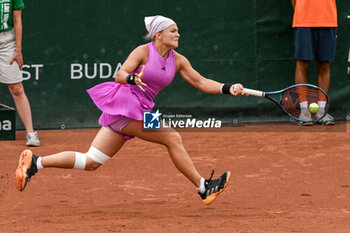 2024-07-20 - Diana Shnaider during the quarter finals match vs. Eva Lys (GER) at the WTA250 Hungarian Gran Prix Tennis on 19th July 2024 at Romai Teniszakademia, Budapest, Hungary - WTA HUNGARIAN GRAND PRIX - SEMIFINAL - INTERNATIONALS - TENNIS