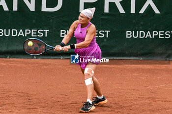 2024-07-20 - Diana Shnaider during the quarter finals match vs. Eva Lys (GER) at the WTA250 Hungarian Gran Prix Tennis on 19th July 2024 at Romai Teniszakademia, Budapest, Hungary - WTA HUNGARIAN GRAND PRIX - SEMIFINAL - INTERNATIONALS - TENNIS