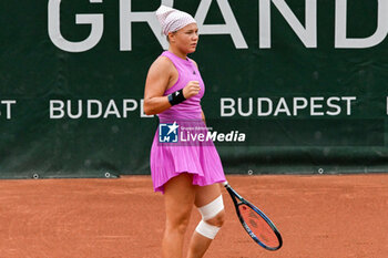 2024-07-20 - Diana Shnaider during the quarter finals match vs. Eva Lys (GER) at the WTA250 Hungarian Gran Prix Tennis on 19th July 2024 at Romai Teniszakademia, Budapest, Hungary - WTA HUNGARIAN GRAND PRIX - SEMIFINAL - INTERNATIONALS - TENNIS