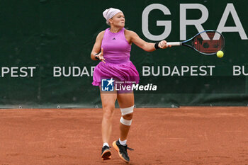 2024-07-20 - Diana Shnaider during the quarter finals match vs. Eva Lys (GER) at the WTA250 Hungarian Gran Prix Tennis on 19th July 2024 at Romai Teniszakademia, Budapest, Hungary - WTA HUNGARIAN GRAND PRIX - SEMIFINAL - INTERNATIONALS - TENNIS