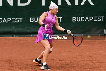 2024-07-20 - Diana Shnaider during the quarter finals match vs. Eva Lys (GER) at the WTA250 Hungarian Gran Prix Tennis on 19th July 2024 at Romai Teniszakademia, Budapest, Hungary - WTA HUNGARIAN GRAND PRIX - SEMIFINAL - INTERNATIONALS - TENNIS