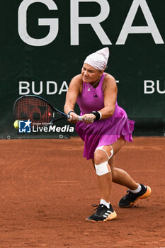 2024-07-20 - Diana Shnaider during the quarter finals match vs. Eva Lys (GER) at the WTA250 Hungarian Gran Prix Tennis on 19th July 2024 at Romai Teniszakademia, Budapest, Hungary - WTA HUNGARIAN GRAND PRIX - SEMIFINAL - INTERNATIONALS - TENNIS