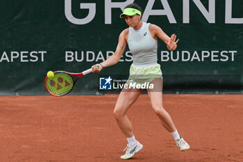 2024-07-20 - Eva Lys (GER) during the quarter finals match vs. Diana Shnaider at the WTA250 Hungarian Gran Prix Tennis on 19th July 2024 at Romai Teniszakademia, Budapest, Hungary - WTA HUNGARIAN GRAND PRIX - SEMIFINAL - INTERNATIONALS - TENNIS