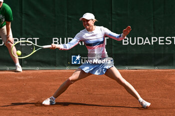 2024-07-19 - Aliaksandra Sasnovich during the quarter finals match vs. Suzan Lamens (NED) at the WTA250 Hungarian Gran Prix Tennis on 19th July 2024 at Romai Teniszakademia, Budapest, Hungary - WTA HUNGARIAN GRAND PRIX - QUARTER FINALS  - INTERNATIONALS - TENNIS