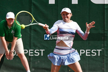 2024-07-19 - Aliaksandra Sasnovich during the quarter finals match vs. Suzan Lamens (NED) at the WTA250 Hungarian Gran Prix Tennis on 19th July 2024 at Romai Teniszakademia, Budapest, Hungary - WTA HUNGARIAN GRAND PRIX - QUARTER FINALS  - INTERNATIONALS - TENNIS