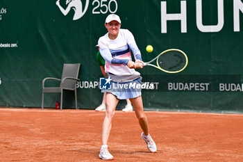 2024-07-19 - Aliaksandra Sasnovich during the quarter finals match vs. Suzan Lamens (NED) at the WTA250 Hungarian Gran Prix Tennis on 19th July 2024 at Romai Teniszakademia, Budapest, Hungary - WTA HUNGARIAN GRAND PRIX - QUARTER FINALS  - INTERNATIONALS - TENNIS