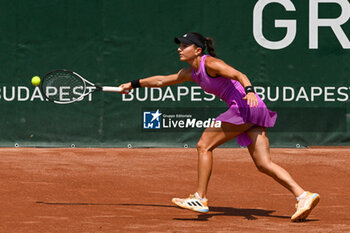 2024-07-19 - Elina Avanesyan during the quarter finals match vs. Anna Karolina Schmiedlova (SVK) at the WTA250 Hungarian Gran Prix Tennis on 19th July 2024 at Romai Teniszakademia, Budapest, Hungary - WTA HUNGARIAN GRAND PRIX - QUARTER FINALS  - INTERNATIONALS - TENNIS