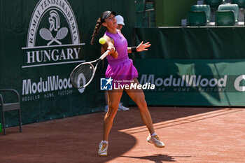 2024-07-19 - Elina Avanesyan during the quarter finals match vs. Anna Karolina Schmiedlova (SVK) at the WTA250 Hungarian Gran Prix Tennis on 19th July 2024 at Romai Teniszakademia, Budapest, Hungary - WTA HUNGARIAN GRAND PRIX - QUARTER FINALS  - INTERNATIONALS - TENNIS