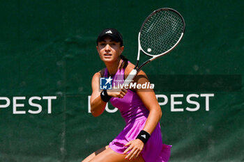 2024-07-19 - Elina Avanesyan during the quarter finals match vs. Anna Karolina Schmiedlova (SVK) at the WTA250 Hungarian Gran Prix Tennis on 19th July 2024 at Romai Teniszakademia, Budapest, Hungary - WTA HUNGARIAN GRAND PRIX - QUARTER FINALS  - INTERNATIONALS - TENNIS