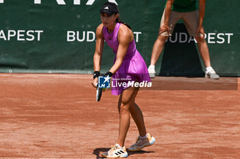 2024-07-19 - Elina Avanesyan during the quarter finals match vs. Anna Karolina Schmiedlova (SVK) at the WTA250 Hungarian Gran Prix Tennis on 19th July 2024 at Romai Teniszakademia, Budapest, Hungary - WTA HUNGARIAN GRAND PRIX - QUARTER FINALS  - INTERNATIONALS - TENNIS