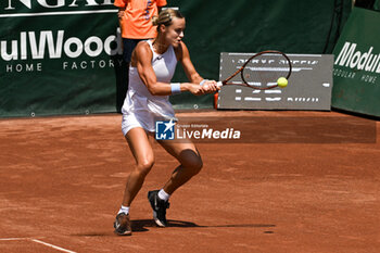 2024-07-19 - Elina Avanesyan during the quarter finals match vs. Anna Karolina Schmiedlova (SVK) at the WTA250 Hungarian Gran Prix Tennis on 19th July 2024 at Romai Teniszakademia, Budapest, Hungary - WTA HUNGARIAN GRAND PRIX - QUARTER FINALS  - INTERNATIONALS - TENNIS