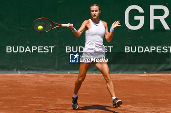 2024-07-19 - Elina Avanesyan during the quarter finals match vs. Anna Karolina Schmiedlova (SVK) at the WTA250 Hungarian Gran Prix Tennis on 19th July 2024 at Romai Teniszakademia, Budapest, Hungary - WTA HUNGARIAN GRAND PRIX - QUARTER FINALS  - INTERNATIONALS - TENNIS