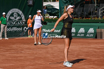 2024-07-19 - Timea Babos (HUN) playing duo with Ellen Perez (AUS) during the semifinal match vs. Katarzyna Piter (POL) and Fanny Stollar (HUN) at the WTA250 Hungarian Gran Prix Tennis on 18th July 2024 at Romai Teniszakademia, Budapest, Hungary - WTA HUNGARIAN GRAND PRIX - QUARTER FINALS  - INTERNATIONALS - TENNIS