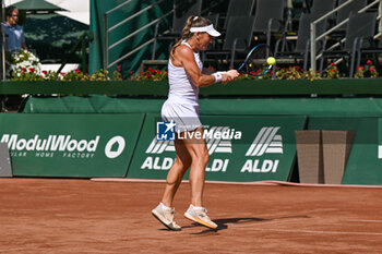 2024-07-19 - Timea Babos (HUN) playing duo with Ellen Perez (AUS) during the semifinal match vs. Katarzyna Piter (POL) and Fanny Stollar (HUN) at the WTA250 Hungarian Gran Prix Tennis on 18th July 2024 at Romai Teniszakademia, Budapest, Hungary - WTA HUNGARIAN GRAND PRIX - QUARTER FINALS  - INTERNATIONALS - TENNIS