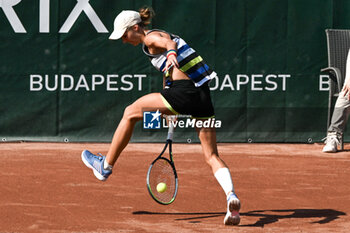 2024-07-19 - Katarzyna Piter (POL) playing duo with Fanny Stollar (HUN) during the semifinal match vs. Timea Babos (HUN) and Ellen Perez (AUS) at the WTA250 Hungarian Gran Prix Tennis on 18th July 2024 at Romai Teniszakademia, Budapest, Hungary - WTA HUNGARIAN GRAND PRIX - QUARTER FINALS  - INTERNATIONALS - TENNIS