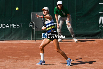 2024-07-19 - Katarzyna Piter (POL) playing duo with Fanny Stollar (HUN) during the semifinal match vs. Timea Babos (HUN) and Ellen Perez (AUS) at the WTA250 Hungarian Gran Prix Tennis on 18th July 2024 at Romai Teniszakademia, Budapest, Hungary - WTA HUNGARIAN GRAND PRIX - QUARTER FINALS  - INTERNATIONALS - TENNIS