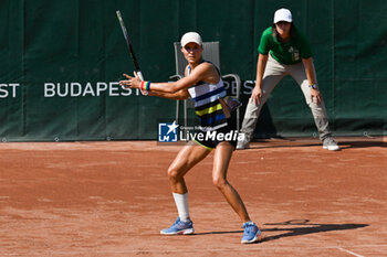 2024-07-19 - Katarzyna Piter (POL) playing duo with Fanny Stollar (HUN) during the semifinal match vs. Timea Babos (HUN) and Ellen Perez (AUS) at the WTA250 Hungarian Gran Prix Tennis on 18th July 2024 at Romai Teniszakademia, Budapest, Hungary - WTA HUNGARIAN GRAND PRIX - QUARTER FINALS  - INTERNATIONALS - TENNIS