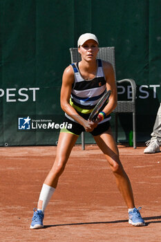 2024-07-19 - Katarzyna Piter (POL) playing duo with Fanny Stollar (HUN) during the semifinal match vs. Timea Babos (HUN) and Ellen Perez (AUS) at the WTA250 Hungarian Gran Prix Tennis on 18th July 2024 at Romai Teniszakademia, Budapest, Hungary - WTA HUNGARIAN GRAND PRIX - QUARTER FINALS  - INTERNATIONALS - TENNIS