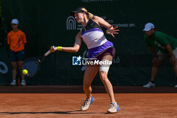 2024-07-19 - Fanny Stollar (HUN) playing duo Katarzyna Piter (POL) with during the semifinal match vs. Timea Babos (HUN) and Ellen Perez (AUS) at the WTA250 Hungarian Gran Prix Tennis on 18th July 2024 at Romai Teniszakademia, Budapest, Hungary - WTA HUNGARIAN GRAND PRIX - QUARTER FINALS  - INTERNATIONALS - TENNIS