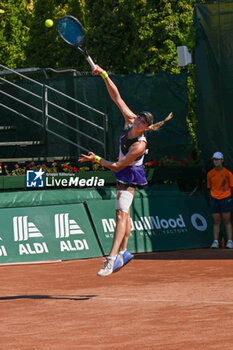 2024-07-19 - Fanny Stollar (HUN) playing duo Katarzyna Piter (POL) with during the semifinal match vs. Timea Babos (HUN) and Ellen Perez (AUS) at the WTA250 Hungarian Gran Prix Tennis on 18th July 2024 at Romai Teniszakademia, Budapest, Hungary - WTA HUNGARIAN GRAND PRIX - QUARTER FINALS  - INTERNATIONALS - TENNIS