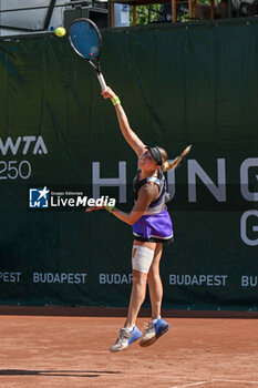 2024-07-19 - Fanny Stollar (HUN) playing duo Katarzyna Piter (POL) with during the semifinal match vs. Timea Babos (HUN) and Ellen Perez (AUS) at the WTA250 Hungarian Gran Prix Tennis on 18th July 2024 at Romai Teniszakademia, Budapest, Hungary - WTA HUNGARIAN GRAND PRIX - QUARTER FINALS  - INTERNATIONALS - TENNIS