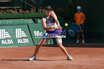 2024-07-19 - Fanny Stollar (HUN) playing duo Katarzyna Piter (POL) with during the semifinal match vs. Timea Babos (HUN) and Ellen Perez (AUS) at the WTA250 Hungarian Gran Prix Tennis on 18th July 2024 at Romai Teniszakademia, Budapest, Hungary - WTA HUNGARIAN GRAND PRIX - QUARTER FINALS  - INTERNATIONALS - TENNIS