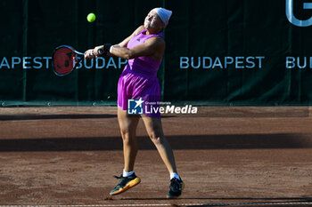 2024-07-19 - Diana Shnaider during the quarter finals match vs. Ella Seider (GER) at the WTA250 Hungarian Gran Prix Tennis on 19th July 2024 at Romai Teniszakademia, Budapest, Hungary - WTA HUNGARIAN GRAND PRIX - QUARTER FINALS  - INTERNATIONALS - TENNIS