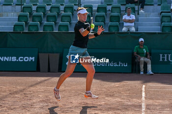 2024-07-19 - Ella Seider (GER) during the quarter finals match vs. Diana Shnaider at the WTA250 Hungarian Gran Prix Tennis on 19th July 2024 at Romai Teniszakademia, Budapest, Hungary - WTA HUNGARIAN GRAND PRIX - QUARTER FINALS  - INTERNATIONALS - TENNIS