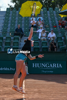 2024-07-19 - Ella Seider (GER) during the quarter finals match vs. Diana Shnaider at the WTA250 Hungarian Gran Prix Tennis on 19th July 2024 at Romai Teniszakademia, Budapest, Hungary - WTA HUNGARIAN GRAND PRIX - QUARTER FINALS  - INTERNATIONALS - TENNIS