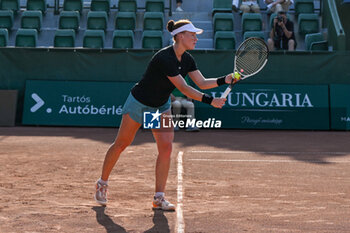 2024-07-19 - Ella Seider (GER) during the quarter finals match vs. Diana Shnaider at the WTA250 Hungarian Gran Prix Tennis on 19th July 2024 at Romai Teniszakademia, Budapest, Hungary - WTA HUNGARIAN GRAND PRIX - QUARTER FINALS  - INTERNATIONALS - TENNIS