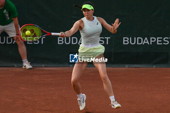 2024-07-19 - Eva Lys (GER) during the quarter finals match vs. Rebecca Sramkova (SVK) at the WTA250 Hungarian Gran Prix Tennis on 19th July 2024 at Romai Teniszakademia, Budapest, Hungary - WTA HUNGARIAN GRAND PRIX - QUARTER FINALS  - INTERNATIONALS - TENNIS