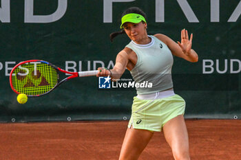 2024-07-19 - Eva Lys (GER) during the quarter finals match vs. Rebecca Sramkova (SVK) at the WTA250 Hungarian Gran Prix Tennis on 19th July 2024 at Romai Teniszakademia, Budapest, Hungary - WTA HUNGARIAN GRAND PRIX - QUARTER FINALS  - INTERNATIONALS - TENNIS