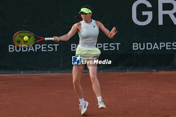 2024-07-19 - Eva Lys (GER) during the quarter finals match vs. Rebecca Sramkova (SVK) at the WTA250 Hungarian Gran Prix Tennis on 19th July 2024 at Romai Teniszakademia, Budapest, Hungary - WTA HUNGARIAN GRAND PRIX - QUARTER FINALS  - INTERNATIONALS - TENNIS