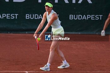 2024-07-19 - Eva Lys (GER) during the quarter finals match vs. Rebecca Sramkova (SVK) at the WTA250 Hungarian Gran Prix Tennis on 19th July 2024 at Romai Teniszakademia, Budapest, Hungary - WTA HUNGARIAN GRAND PRIX - QUARTER FINALS  - INTERNATIONALS - TENNIS