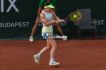 2024-07-19 - Eva Lys (GER) during the quarter finals match vs. Rebecca Sramkova (SVK) at the WTA250 Hungarian Gran Prix Tennis on 19th July 2024 at Romai Teniszakademia, Budapest, Hungary - WTA HUNGARIAN GRAND PRIX - QUARTER FINALS  - INTERNATIONALS - TENNIS