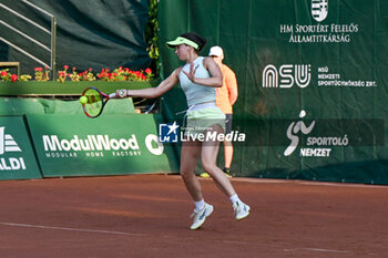 2024-07-19 - Eva Lys (GER) during the quarter finals match vs. Rebecca Sramkova (SVK) at the WTA250 Hungarian Gran Prix Tennis on 19th July 2024 at Romai Teniszakademia, Budapest, Hungary - WTA HUNGARIAN GRAND PRIX - QUARTER FINALS  - INTERNATIONALS - TENNIS