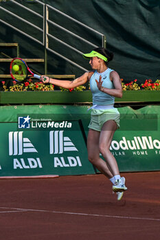 2024-07-19 - Eva Lys (GER) during the quarter finals match vs. Rebecca Sramkova (SVK) at the WTA250 Hungarian Gran Prix Tennis on 19th July 2024 at Romai Teniszakademia, Budapest, Hungary - WTA HUNGARIAN GRAND PRIX - QUARTER FINALS  - INTERNATIONALS - TENNIS