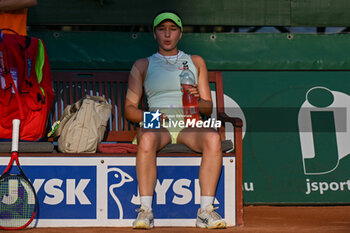 2024-07-19 - Eva Lys (GER) during the quarter finals match vs. Rebecca Sramkova (SVK) at the WTA250 Hungarian Gran Prix Tennis on 19th July 2024 at Romai Teniszakademia, Budapest, Hungary - WTA HUNGARIAN GRAND PRIX - QUARTER FINALS  - INTERNATIONALS - TENNIS