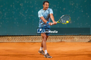 2024-07-26 - Hugo Dellien from Bolivia in action during Internazionali di Verona - ATP Challenger 100 tennis tournament at Sports Club Verona on July 26, 2024, Verona Italy. - ATP CHALLENGER - INTERNAZIONALI DI VERONA - INTERNATIONALS - TENNIS