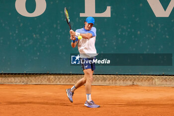 2024-07-26 - Vilius Gaubas from Lithuania in action during Internazionali di Verona - ATP Challenger 100 tennis tournament at Sports Club Verona on July 26, 2024, Verona Italy. - ATP CHALLENGER - INTERNAZIONALI DI VERONA - INTERNATIONALS - TENNIS