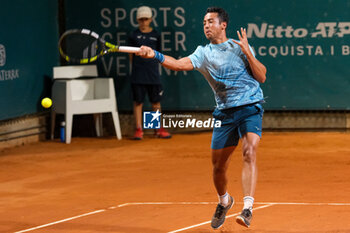 2024-07-26 - Hugo Dellien from Bolivia in action during Internazionali di Verona - ATP Challenger 100 tennis tournament at Sports Club Verona on July 26, 2024, Verona Italy. - ATP CHALLENGER - INTERNAZIONALI DI VERONA - INTERNATIONALS - TENNIS