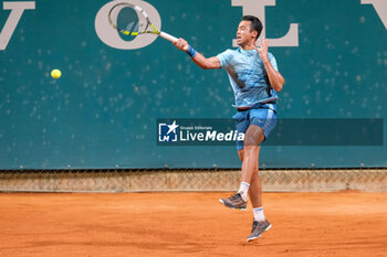 2024-07-26 - Hugo Dellien from Bolivia in action during Internazionali di Verona - ATP Challenger 100 tennis tournament at Sports Club Verona on July 26, 2024, Verona Italy. - ATP CHALLENGER - INTERNAZIONALI DI VERONA - INTERNATIONALS - TENNIS